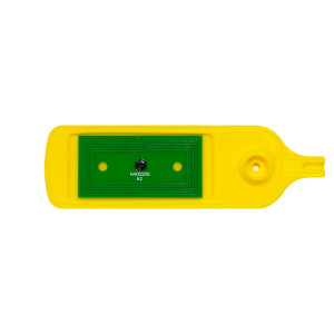 Brida de cable desechable de 61*27 mm, etiqueta NFC anti-falsificación, etiqueta de trazabilidad y antidesmontaje de PCB con chip 213