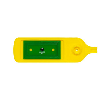 61*27mm disposable cable tie anti-counterfeiting NFC label 213 Chip pcb anti-dismantling and traceability label