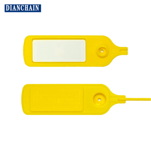 Etichetta anti-smontaggio monouso in PVC U9 chip UHF RFID etichetta adesiva marcatura anti-switching 61*27mm