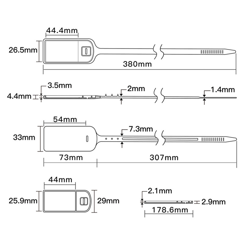 Etiqueta NFC FPC de 6 mm