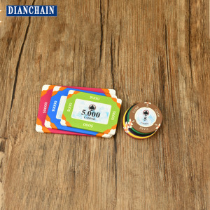 Poker chips NFC anti-counterfeiting round square waterproof tag RFID custom poker chips ICODE SLIX chip tag
