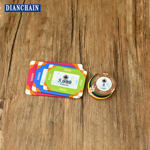 Poker chips NFC anti-counterfeiting round square waterproof tag RFID custom poker chips ICODE SLIX chip tag