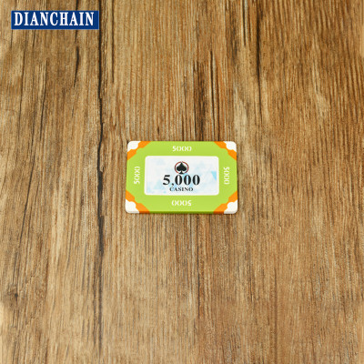 Juego de fichas de póquer RFID personalizadas Fichas de póquer cuadradas redondas de seguridad NFC rastreables fáciles de liquidar Etiqueta impermeable con chip ICODE SLIX