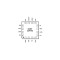 High-frequency RFID Chip 13.56MHz DC611 RFID chip ISO/IEC 14443-a