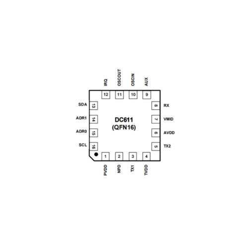 High-frequency RFID Chip 13.56MHz DC611 RFID chip ISO/IEC 14443-a