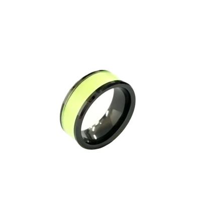 Bague intelligente NFC RFID en céramique HF avec puce 13,56 MHz