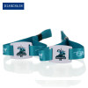 Cartes RFID PVC Bracelet tissé Étiquette Système de contrôle d'accès Transfert thermique Bracelet NFC