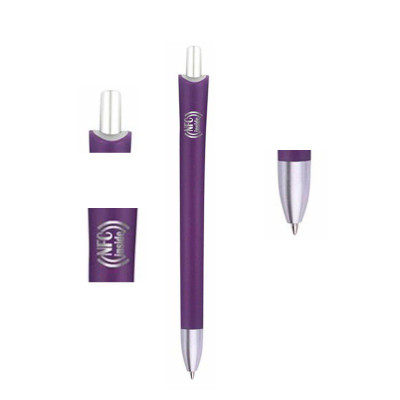 Customizable NFC ballpoint pen NTAG213 chip waterproof, high temperature resistant, touch and connect APP