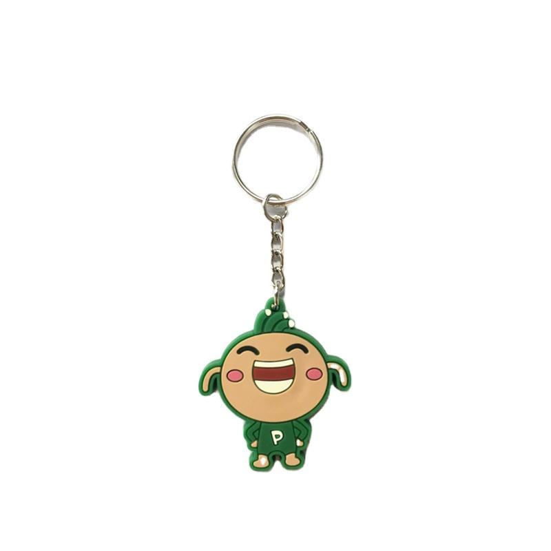 PVC Cute Cartoon Keychain soft rubber Waterproof Rewritable Passive NFC Label
