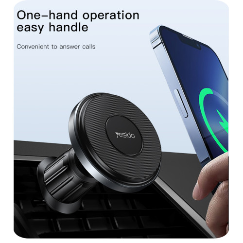 C190 15W Fast Charging Wireless Charger | Magnetic Phone Holder | Phone Holder For iPhone 13 14.