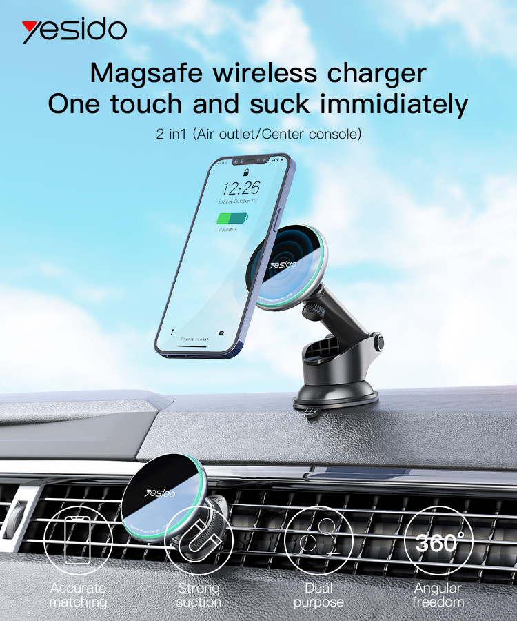 15W Magnetic for Magsafe Wireless Charging