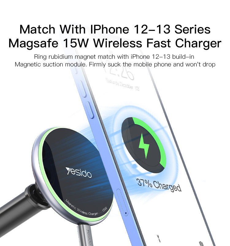 15W Magnetic for Magsafe Wireless Charging Details