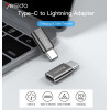 Yesido GS22 Aluminum Alloy Fast Data Transfer Type-C to Lightning OTG Adapter For iPhone iOS