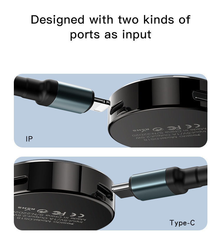 DS19 Smartwatch Magnetic Wireless Charging Dock Details