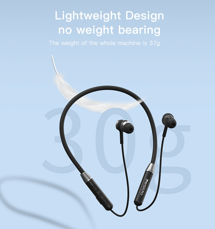 YESIDO YSP10 For Sports Neckband Wireless Earphone Details