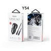 Y54 60W Fast Charging Car Charger  | With TC to IP cable car cigarette lighting port charger adapter
