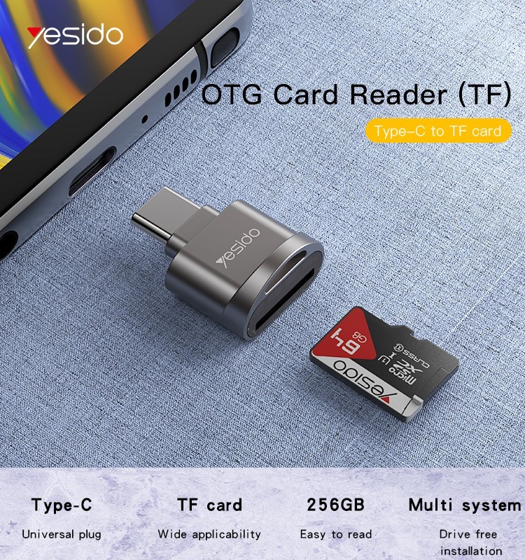 GS19 Type-C to USB OTG Writer Card Reader