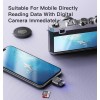 GS18 Mini Design OTG function for iPhone for iPad 8 pin plug to TF card readers