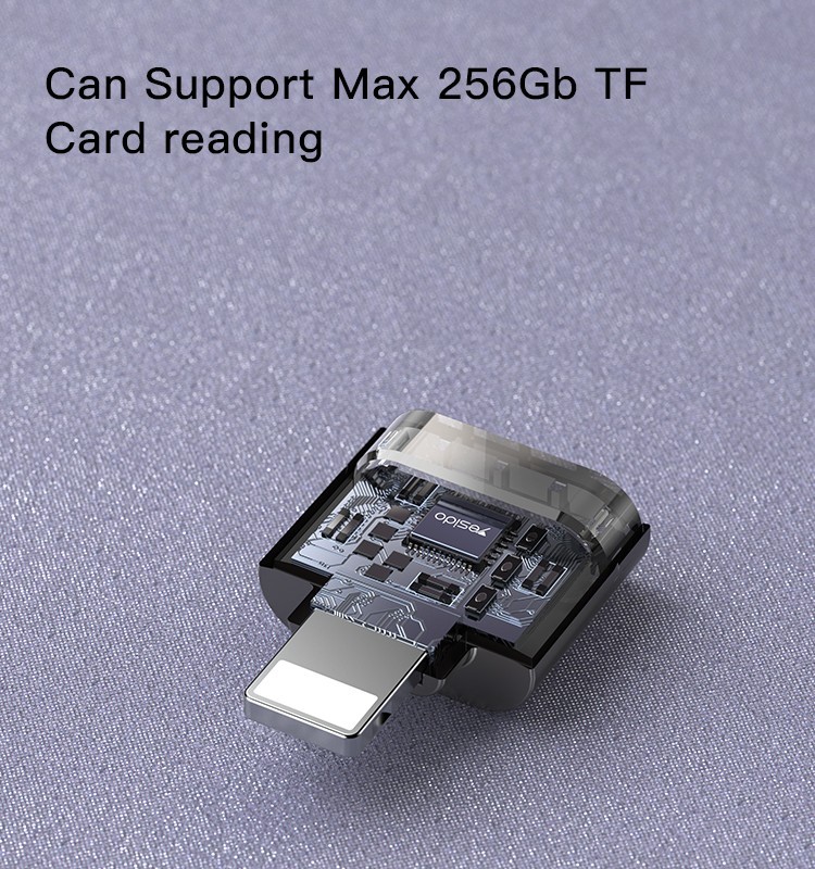 GS18 Lightning to TF card readers Details