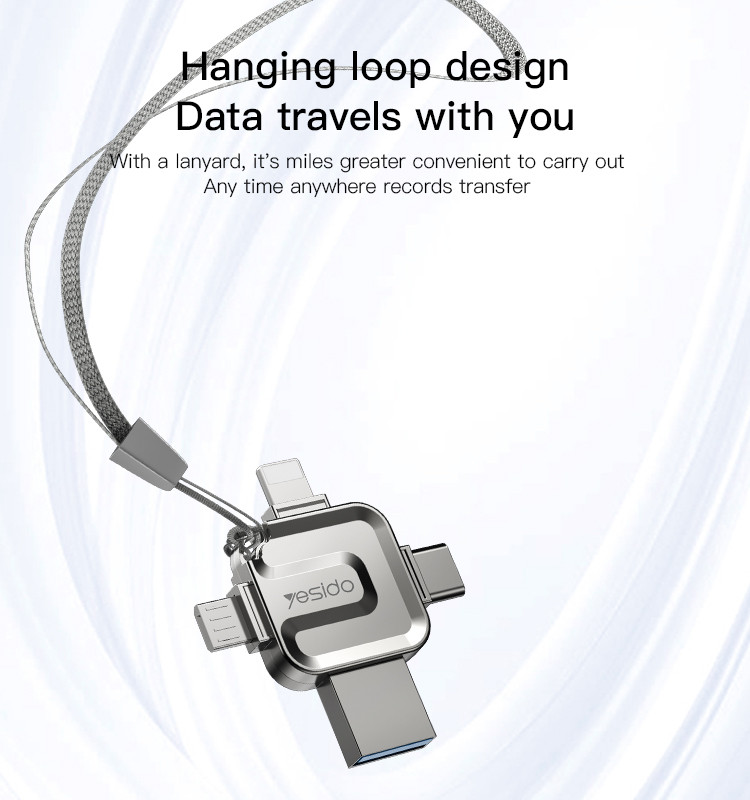 FL15 4 in 1 USB/Micro/Type-C/Lightning Flash Disk Details