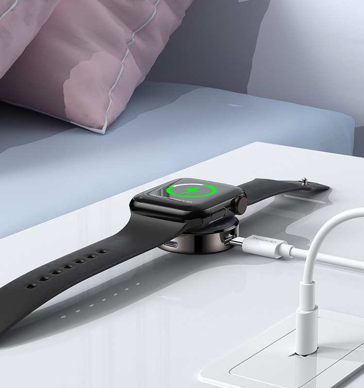 DS18 Smartwatch Magnetic Wireless Charging Dock Details