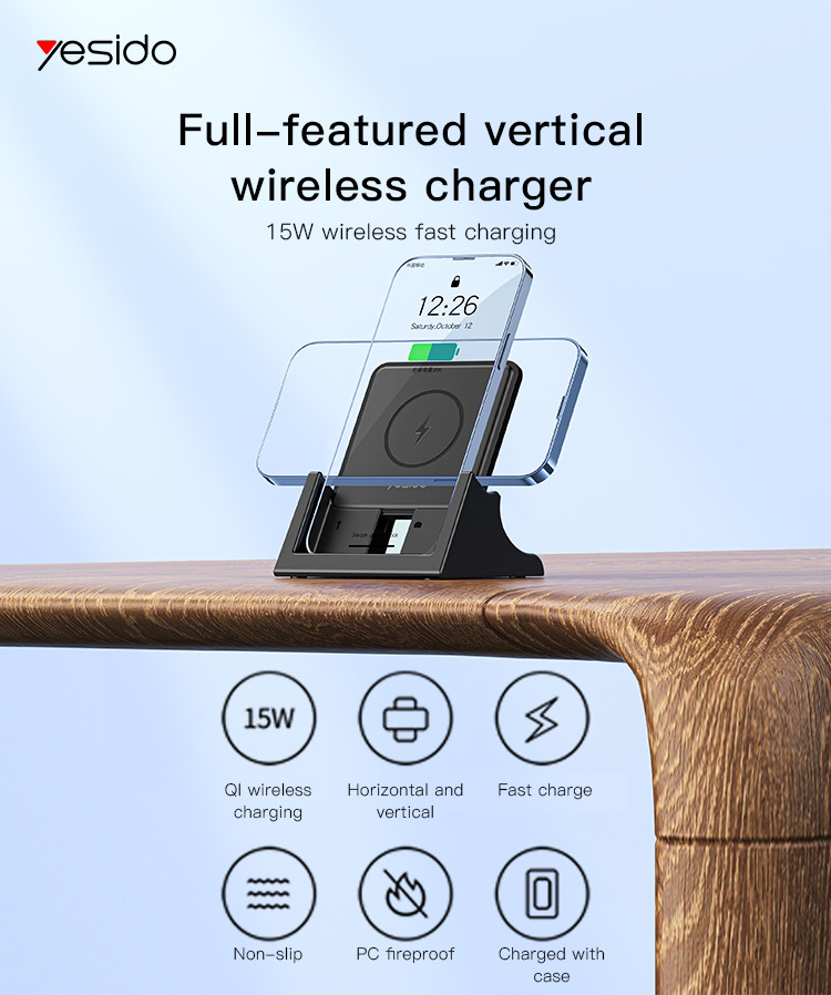 DS15 Mobile Phone Wireless Charging Dock