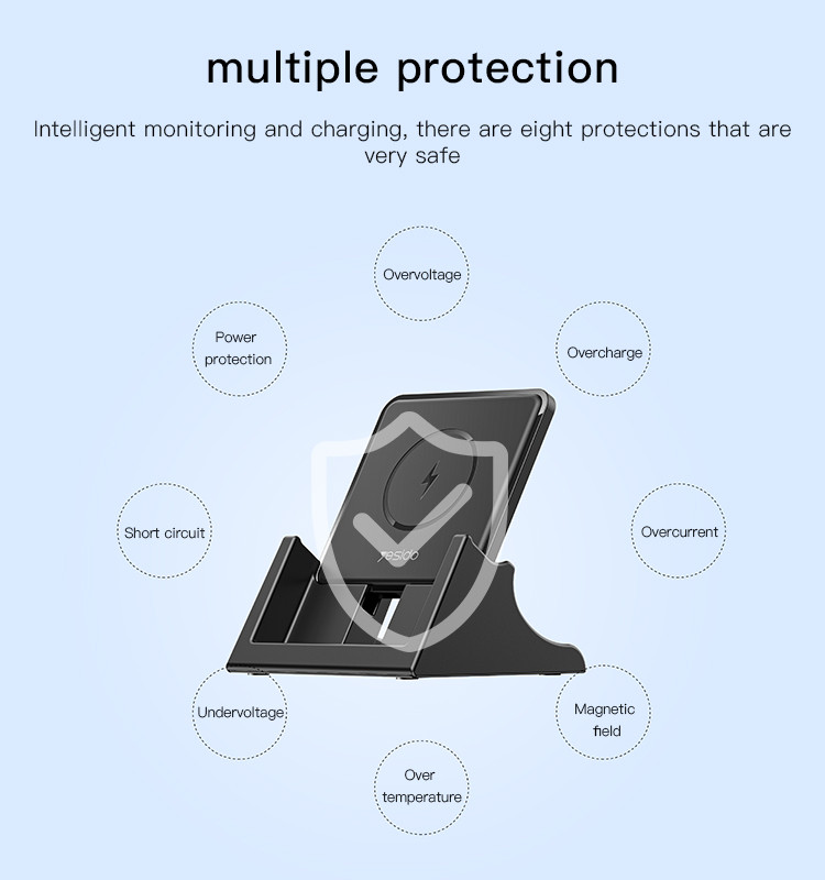 DS15 Mobile Phone Wireless Charging Dock Details