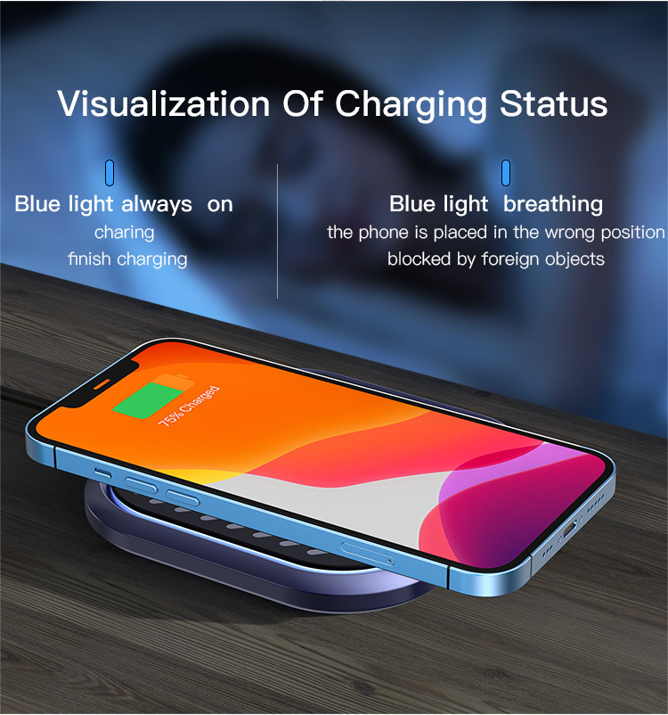 DS14 Mobile Phone Wireless Charging Dock Details