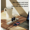 MC19 2M Max 3250W capacity 4 ports UK Standard Power Socket with PD and QC fast charging USB ports