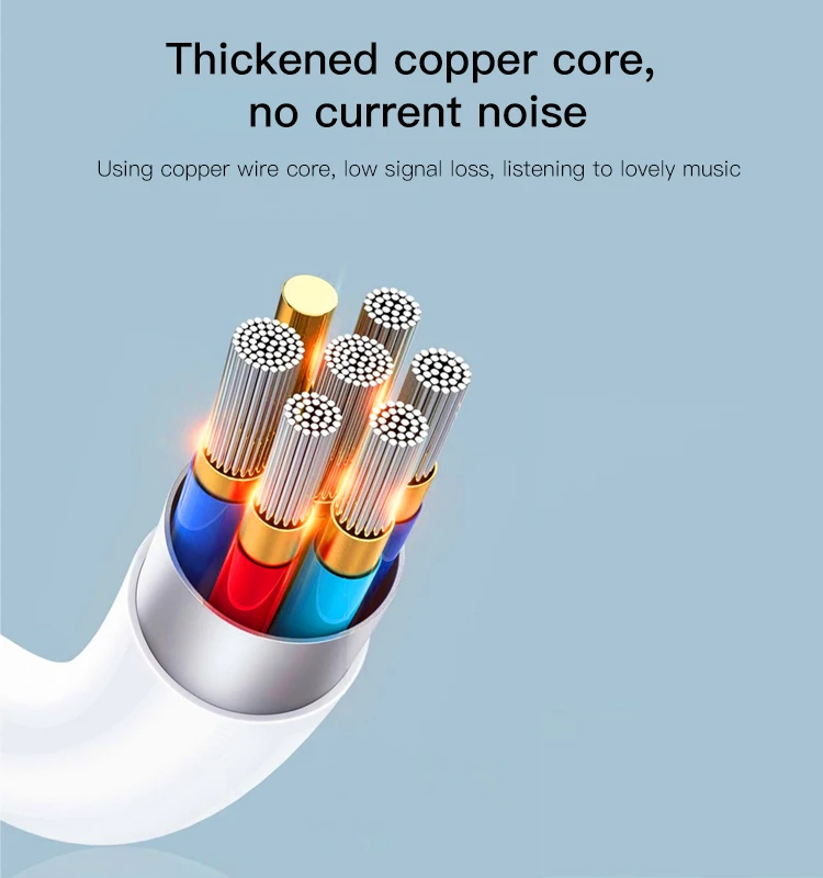 YH38 Type-C plug Wired Earphone Details
