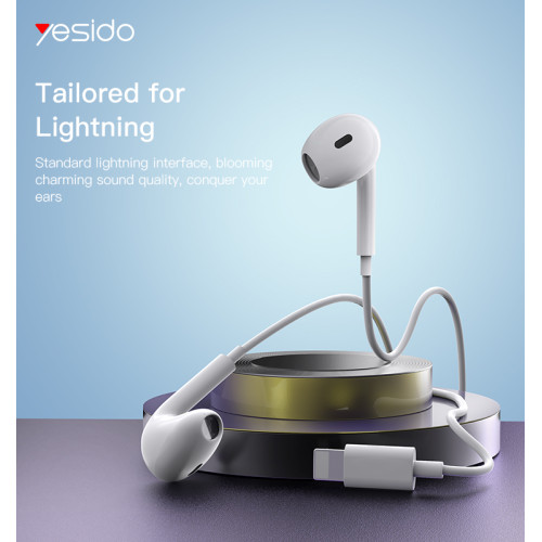 YH37 Original 3.5mm In Ear Earphone | 3D Stereo Sound Strong Bass Mobile Phone Wired Earbuds