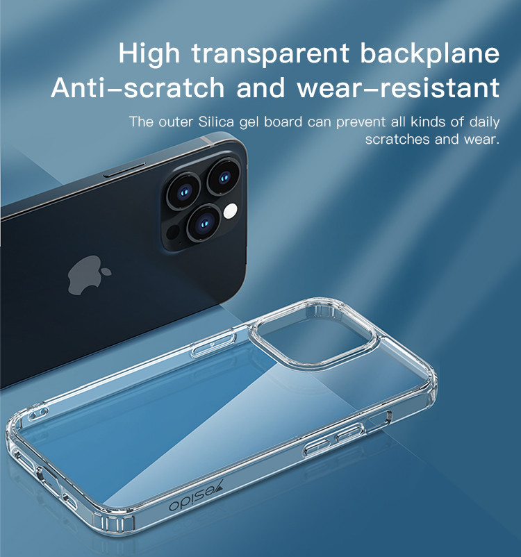 LP02 Transparent TPU Clear Phone Case Details