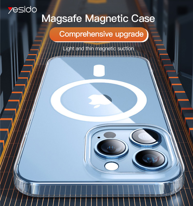 LP03 Magnetic Transparent Phone Case