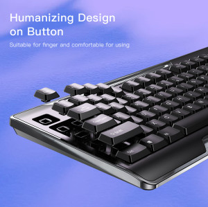 KB14 High Quality Wired cable connection mechanical keyboard and mouse set