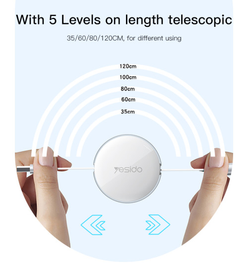 CA117 1.2M 3 in 1 Cable USB To Type-C Lightning Micro Data Cable