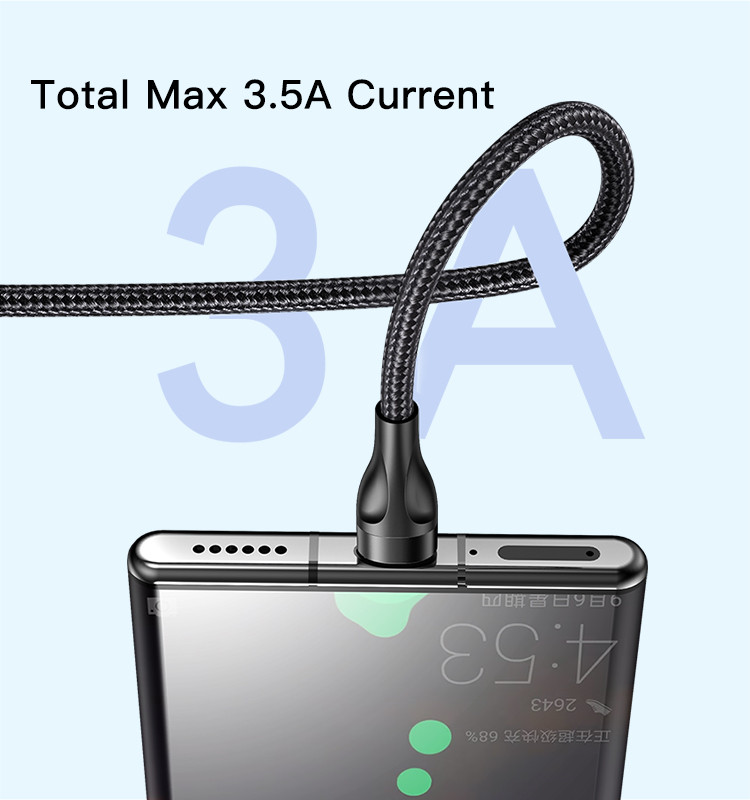 CA89 3 in 1 TC To TC&IP&MC Data Cable Details