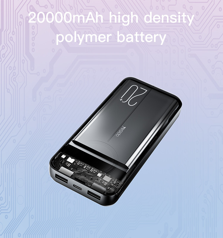 YESIDO YP40 10000mAh Power Bank Details