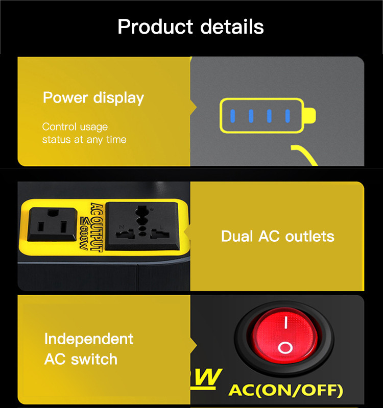 YP37 160000mAh Solar Power Station Details