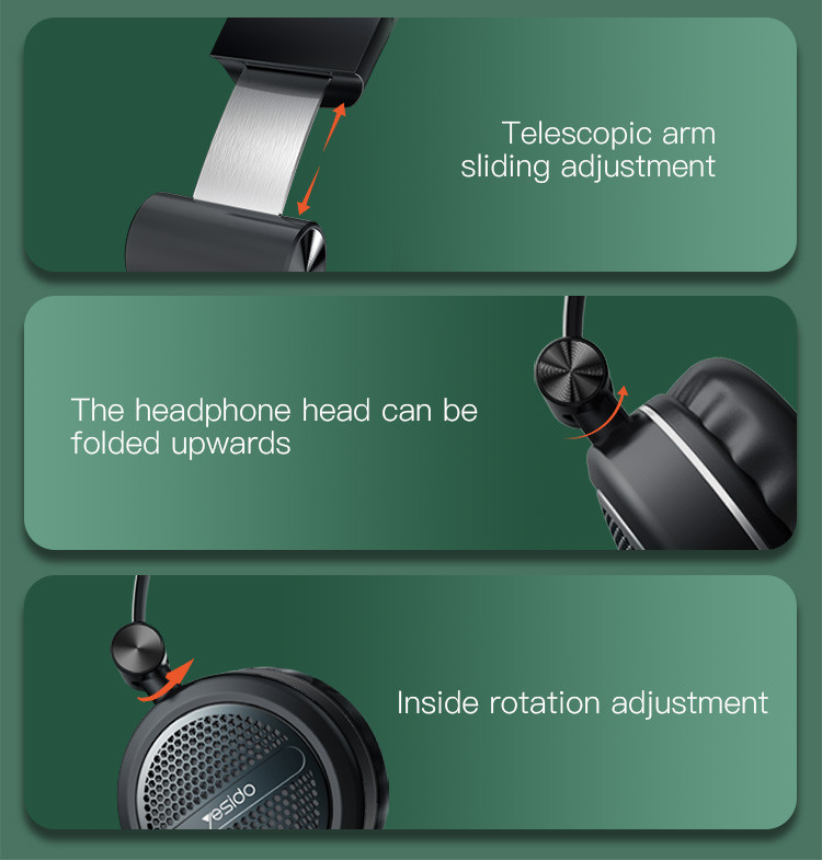 EP02 Wireless Bluetooth Gaming Headset Details