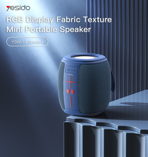 YSW14 Custom Wholesale Portable Mini Wireless Speaker Stereo bt Mini Speakers With Rope