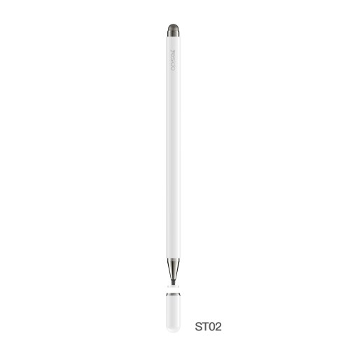 ST02 2 In 1 Capacitive Active Universal Tablet Smart Pressure Touch Stylus Pencil Pen For Ipad
