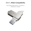 FL11 New design 3 in 1 for iPhone for Micro OTG USB flash drive with 128G 64G 32G 16G Flash disk