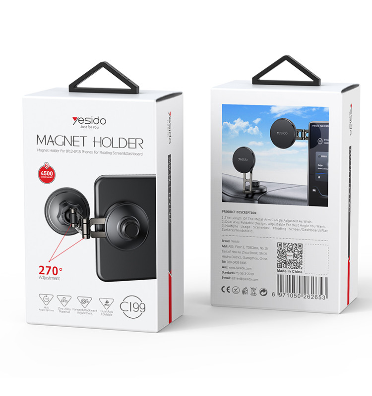 C199 Magsafe Magnetic Phone Holder Packaging