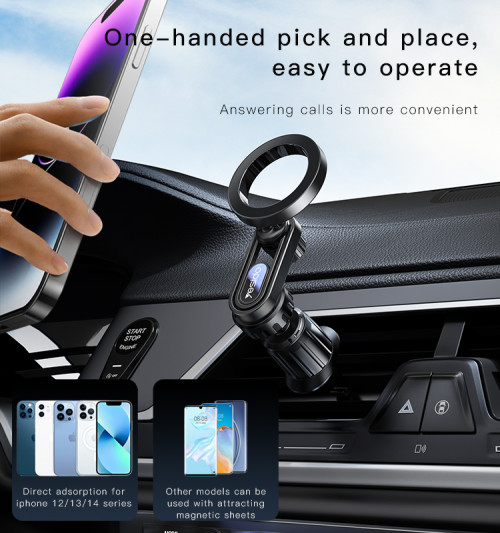 C157 Private Mold magsafe design 20pcs Magnets Air Vent Magsafe Car Phone Holder For iPhone 12 13 14