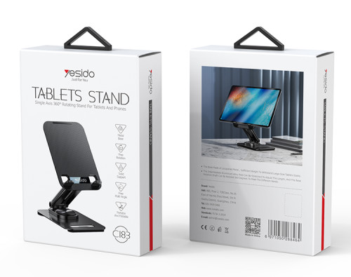 C183 Desktop Tablet Stands Aluminum Alloy Table Foldable Extend Support Desk Mobile Phone Holder