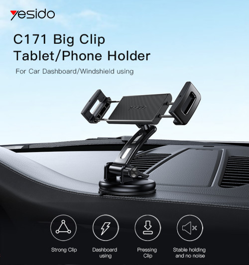 C171 High Quality Wholesale Car Mount Holder Long Arm Car Phone Holder For Car Dashboard