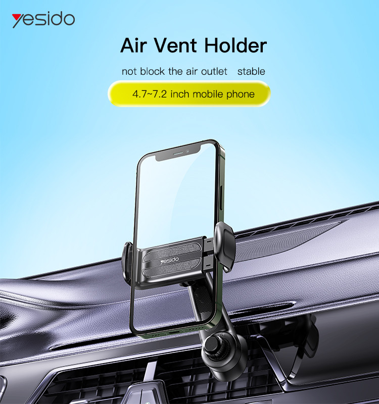 C165 Air Vent Spring Clip Phone Holder