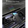 C164 Car Wireless Chargers Phone Holder | Solar Energy Storage Electric Induction Car Phone Holder