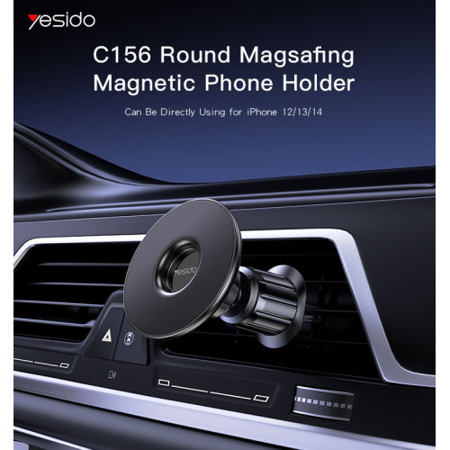 C156 2023 Universal 360 Degrees Adjustable Magnetic Suction Car Air Vent Phone Holder
