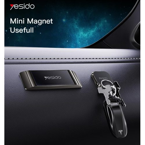 C151 High Quality All-aluminum Alloy Universal Dashboard Magnetic Mobile Car Phone Holder
